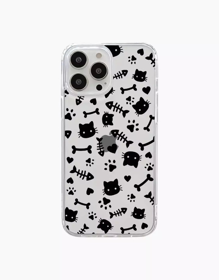 Cute Aesthetic Cat Lovers iPhone Case - URBANLUSA