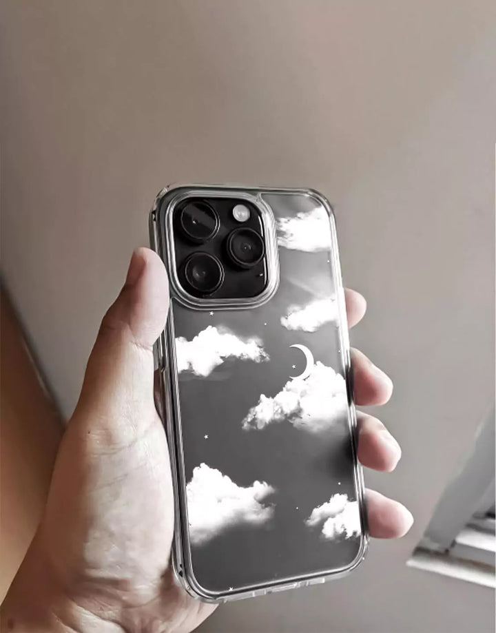 Pretty Clouds Clear Phone Case for iPhone 14 13 12 11 Pro Max Aesthetic Case iPhone 14 13 12 Clouds Phone Case XS Max iPhone XR 7 8 Plus SE