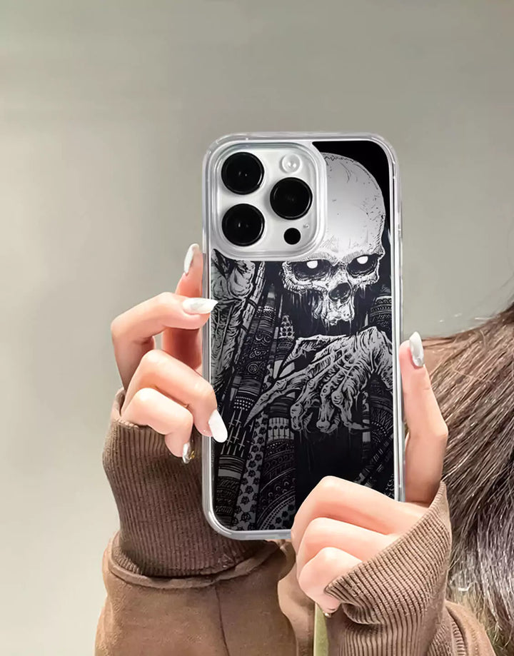 Gothic Skull iPhone Case - URBANLUSA