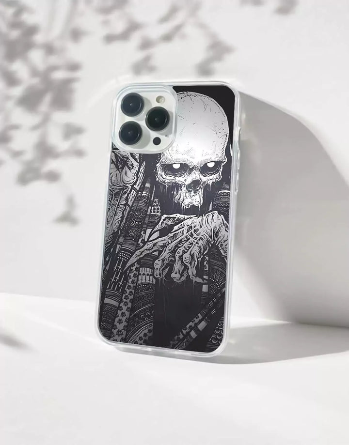 Gothic Skull iPhone Case - URBANLUSA