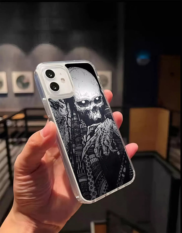 Gothic Skull iPhone Case - URBANLUSA
