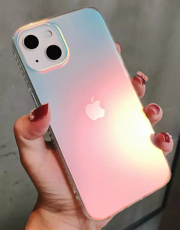 Luxury Matte Laser Aurora iPhone 15 14 13 12 11 Pro Max case iPhone 13 12 mini case iPhone XS Max Case iPhone XR iPhone 7 8 Plus iPhone SE Case