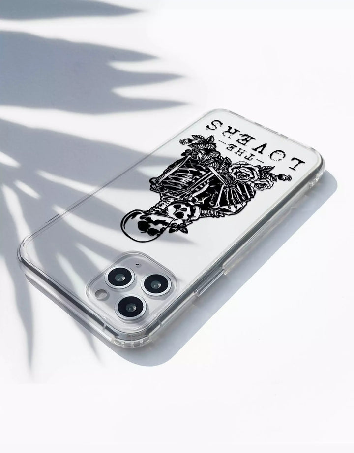 Skeleton Tarot Phone Case for iPhone 15 14 13 12 11 Pro Max Case iPhone 15 14 13 12 Lovers Tarot Card Cas iPhone XS Max XR 7 8 Plus SE Case